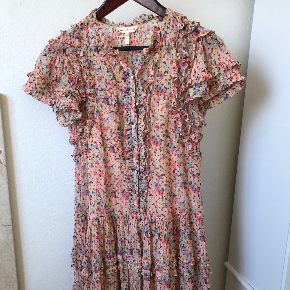 Rebecca Taylor Pink Sprinkle Dress